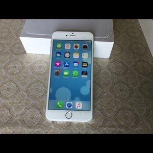 Apple iPhone 6 Plus, 16 GB, Silver.